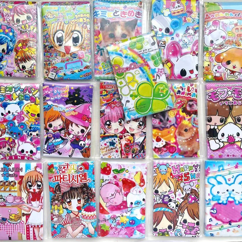 Vintage Item - 20pcs/Pack Heisei Retro Anime Girl Sticker