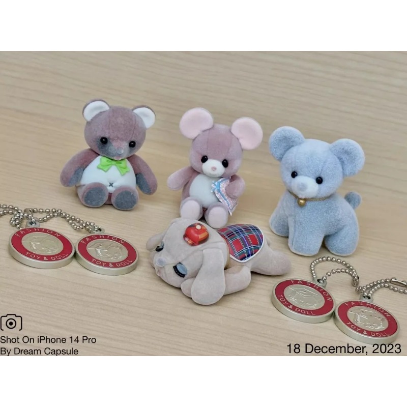 Vintage Item - Original Kenelephant Gashapon Cute Anime Capsule