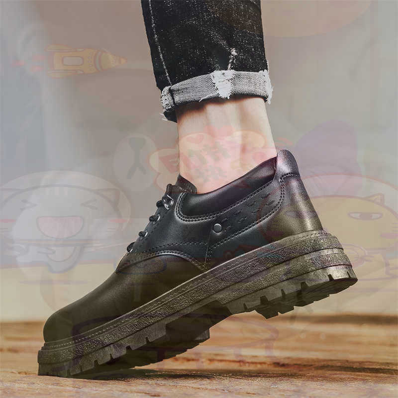 Vintage Collectible Classics - Dark Natural Leather Fashion Trainers Tennis