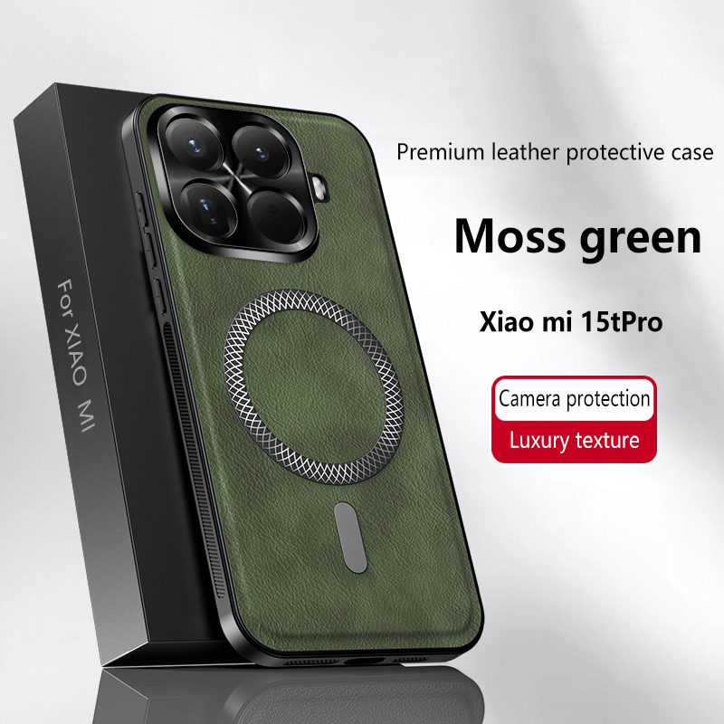 Camera Leather Case - Magnetic Case for Mi 17T 15T