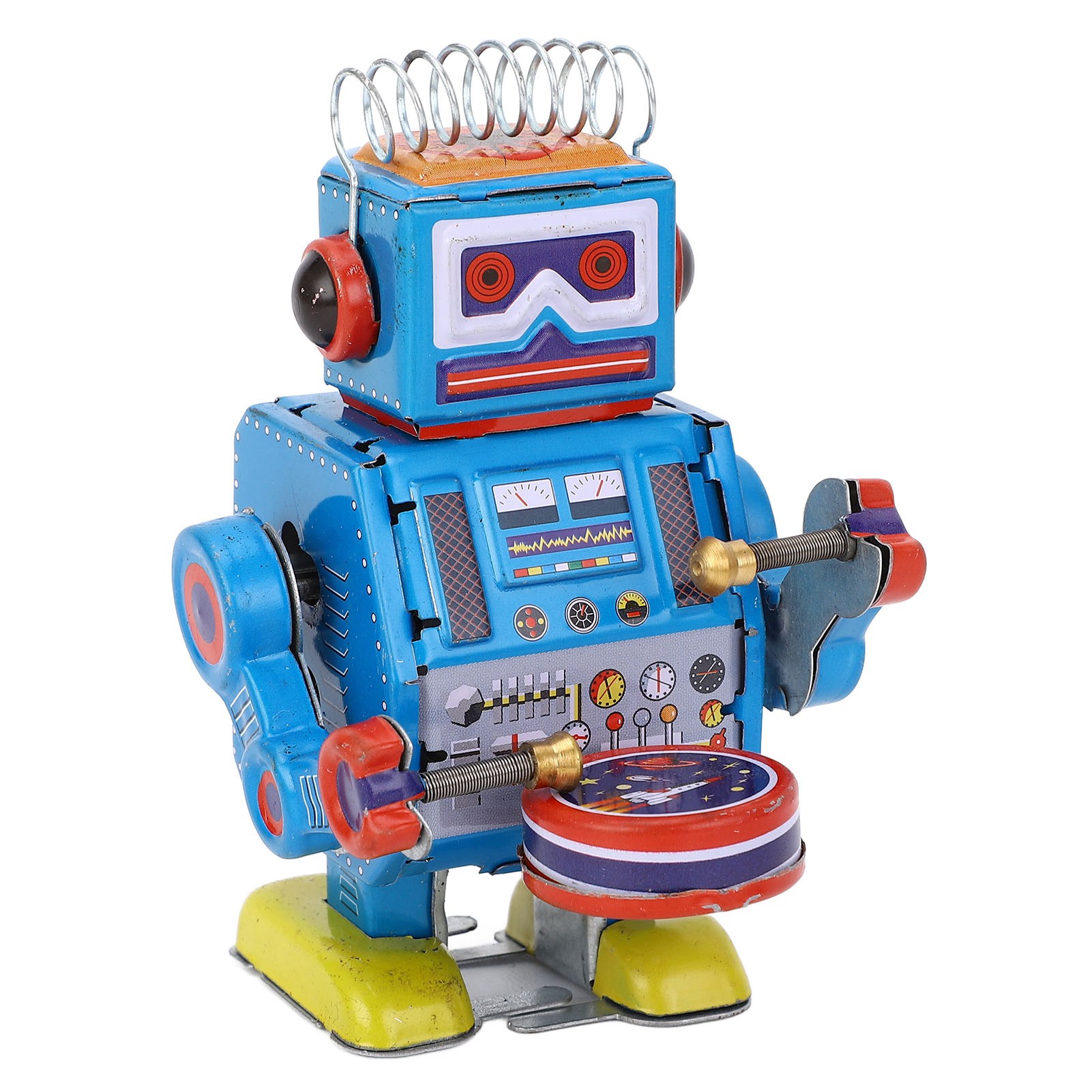 Vintage Collectible Tins - Robot Clockwork Creative Handmade Drumming Vintage