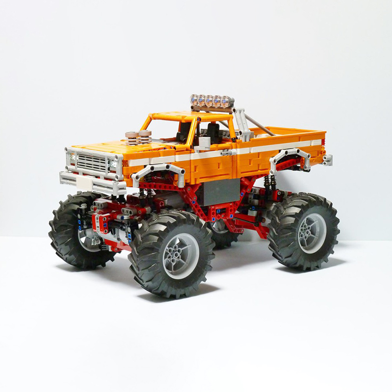 1683pcs MOC Technical Vintage  - огляд і ціна Vintage Collectible Trucks