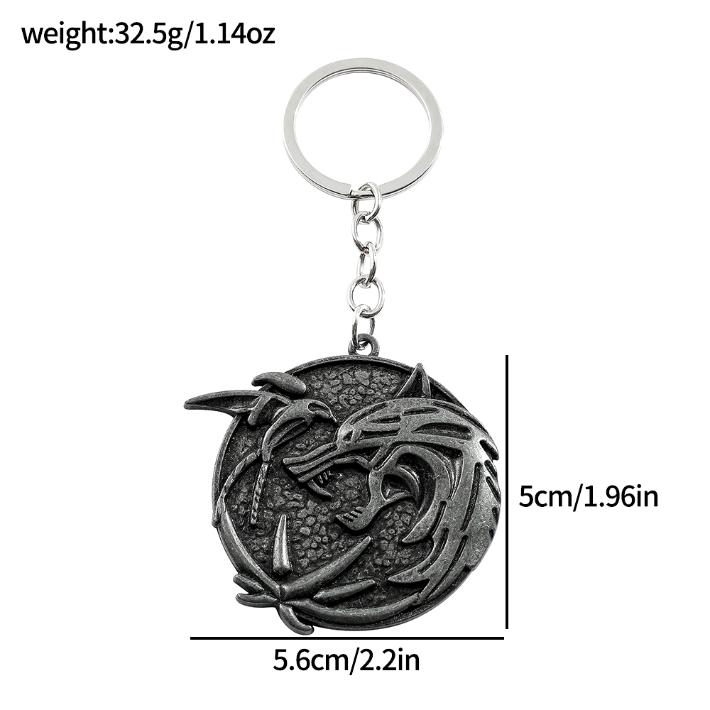 Vintage Wolf Head Keychain Gam - огляд і ціна Vintage Item