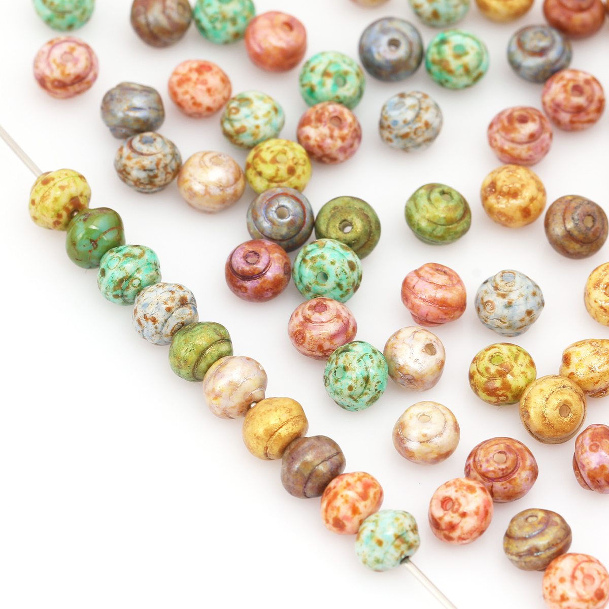 About 12/24pcs Random color 6. - огляд і ціна Vintage Collectible Marbles