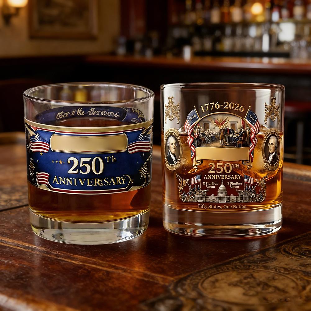1/2pcs 250th Anniversary Comme - огляд і ціна Vintage Collectible Glassware