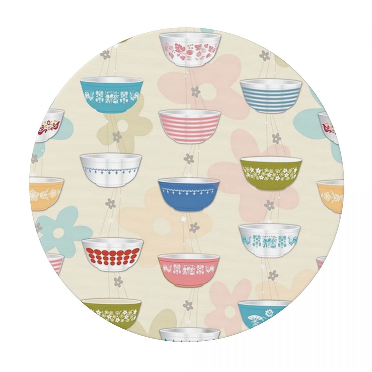 Vintage Pyrex Bowls Collection - огляд і ціна Vintage Collectible Pyrex