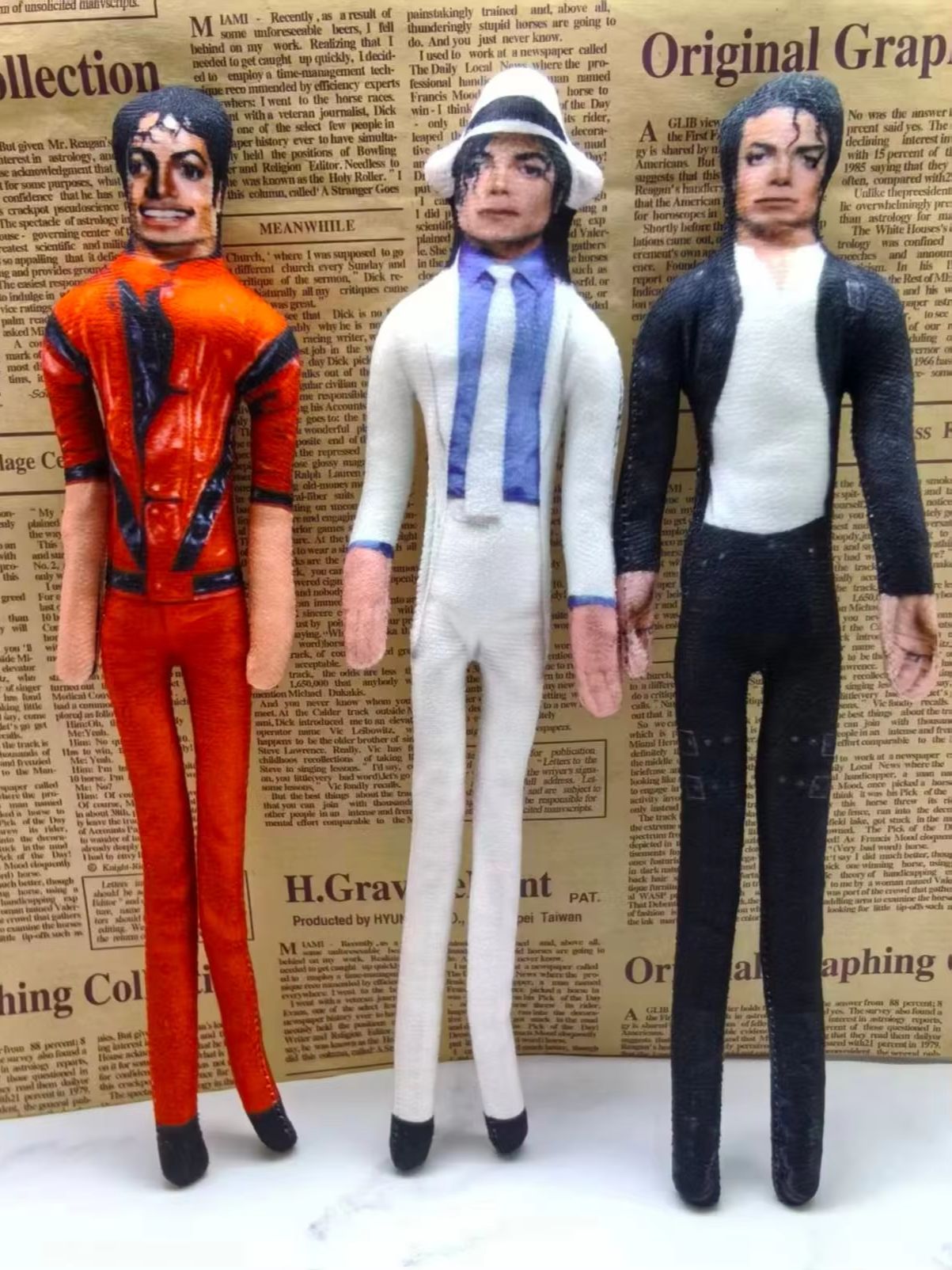 Vintage MJ Michael Jackson Cos - огляд і ціна Vintage Collectible Figures