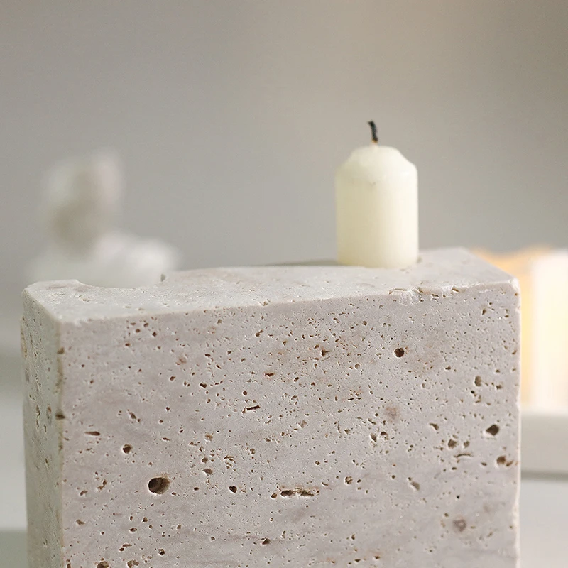 2 Holes Marble Taper Candle Ho - огляд і ціна Vintage Collectible Marbles
