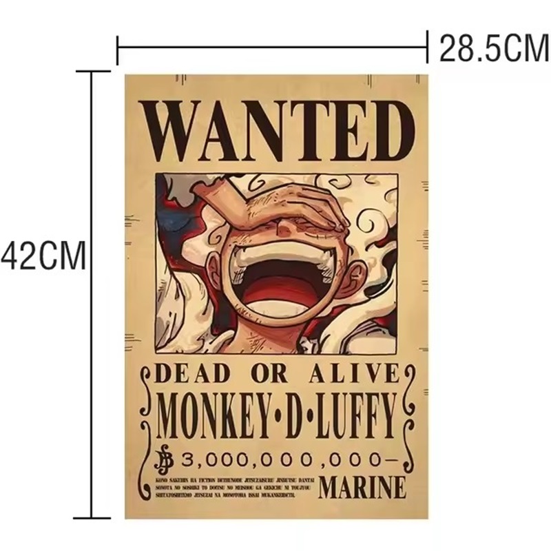Anime One Piece Bounty Wanted  - огляд і ціна Vintage Collectible Figures