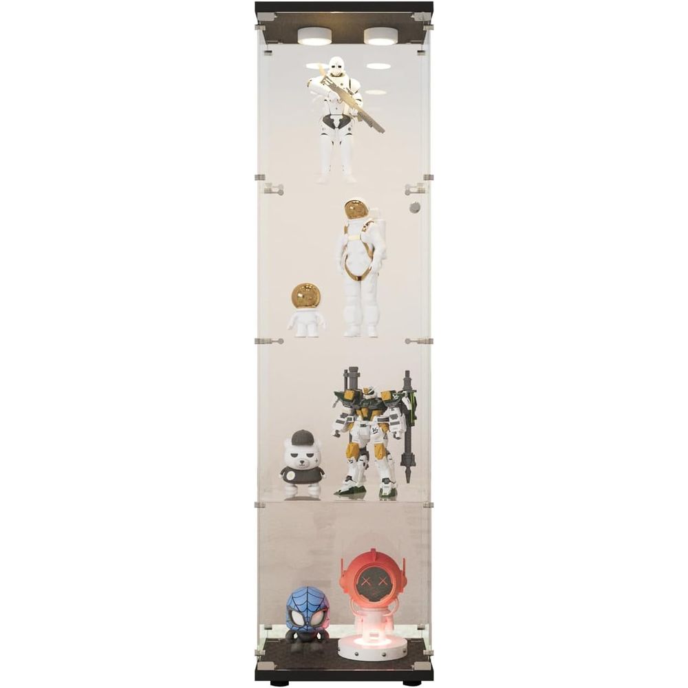 LED-Illuminated Glass Cabinet  - огляд і ціна Collectible & Vintage Dolls For Wedding