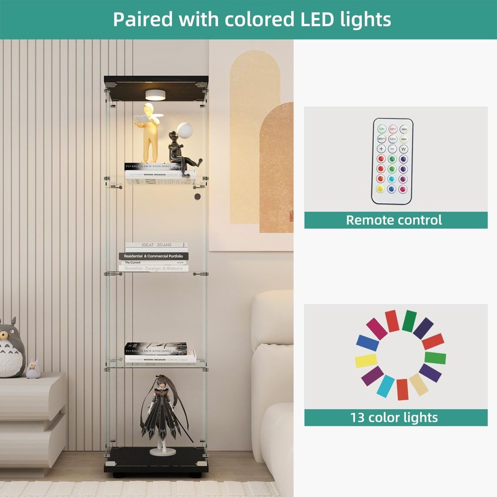 LED-Illuminated Glass Cabinet  - огляд і ціна Collectible & Vintage Dolls For Wedding