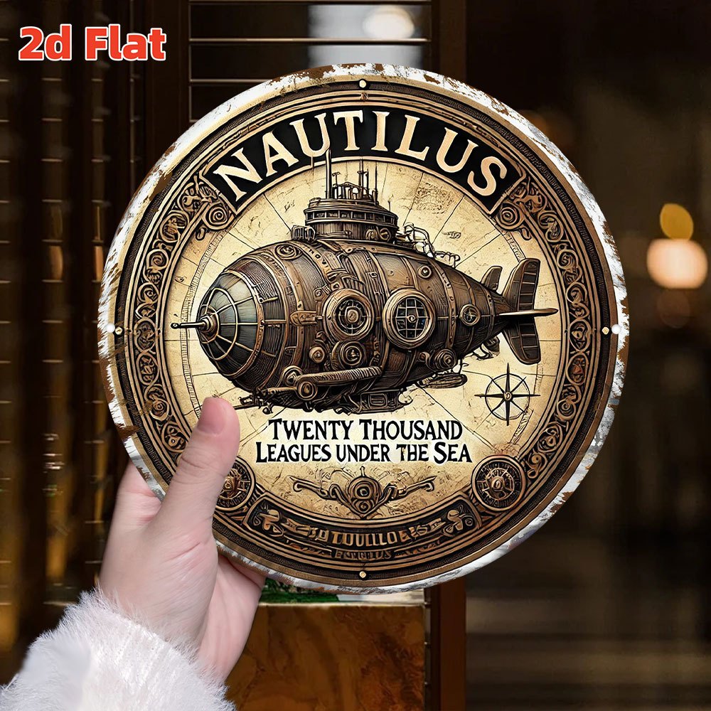 Vintage Nautilus Submarine Wal - огляд і ціна Vintage Collectible Tins
