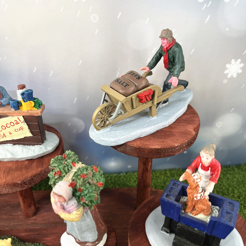 Vintage Christmas Village Figu - огляд і ціна Vintage Collectible Market