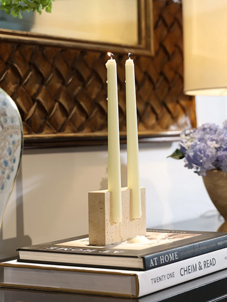2 Holes Marble Candlestick Hol - огляд і ціна Vintage Collectible Marbles