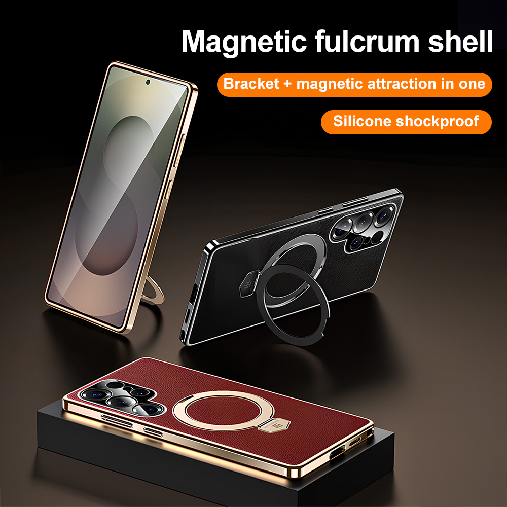 For Magsafe Magnetic Bracket P - огляд і ціна Camera Leather Case