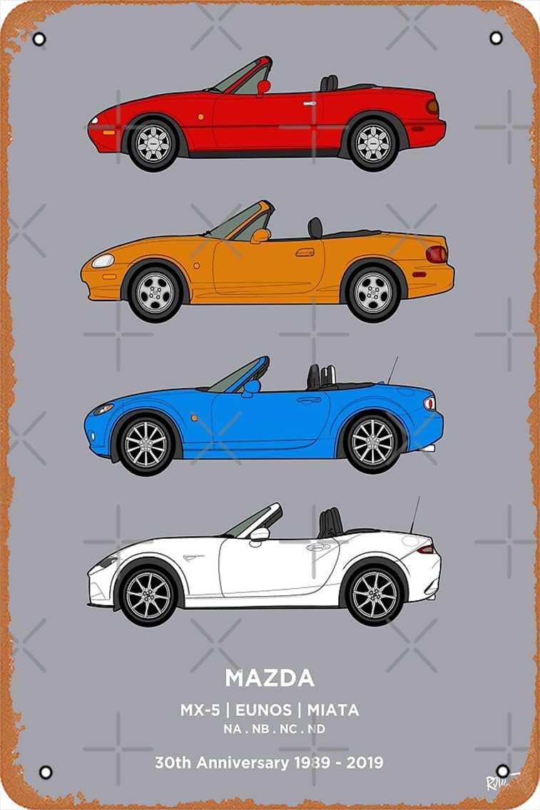 MX-5 / Miata/Eunos 30th Classi - огляд і ціна Vintage Collectible Tins