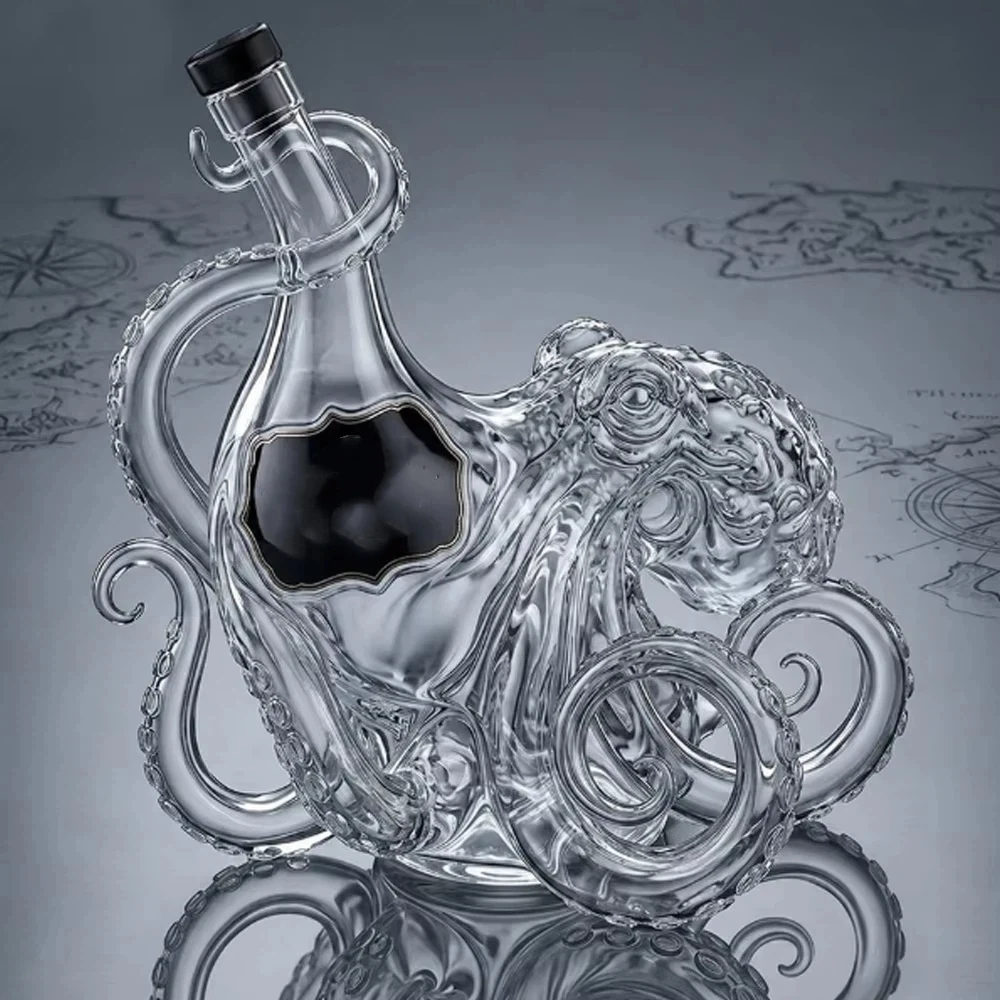 New Creative Octopus Shaped Wh - огляд і ціна Vintage Collectible Glassware