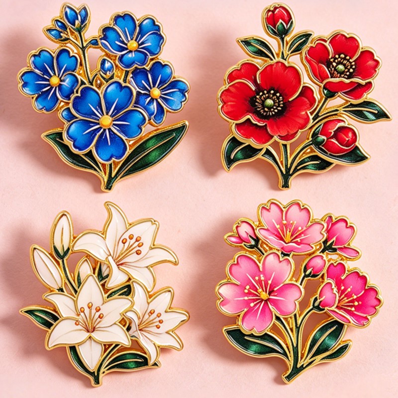 Cute Vintage Colorful Floral E - огляд і ціна Vintage Item