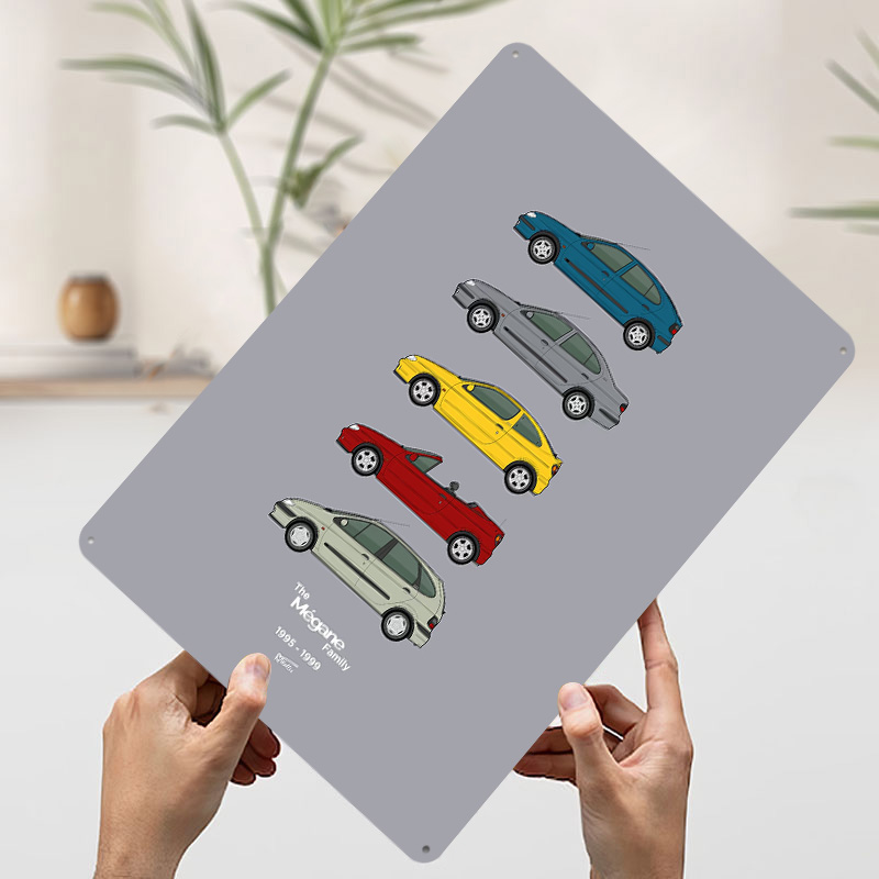 Sports Car Megane Collection 1 - огляд і ціна Vintage Collectible Tins