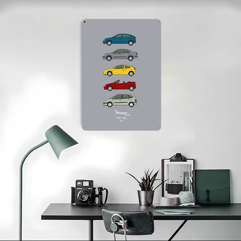 Sports Car Megane Collection 1 - огляд і ціна Vintage Collectible Tins