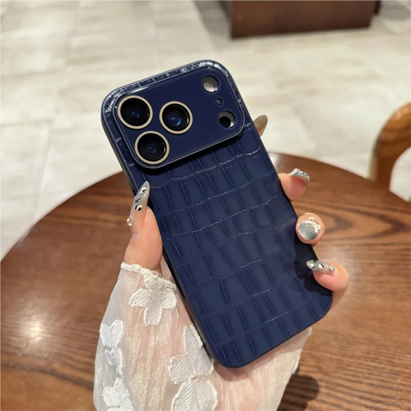 Luxury Crocodile Leather Soft  - огляд і ціна Camera Leather Case